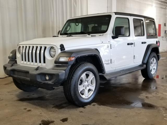 used 2019 Jeep Wrangler Unlimited car, priced at $19,491