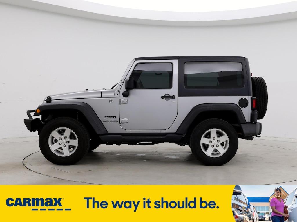 used 2015 Jeep Wrangler car, priced at $17,998