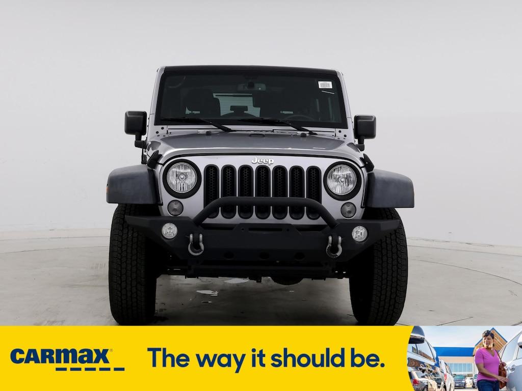 used 2015 Jeep Wrangler car, priced at $17,998