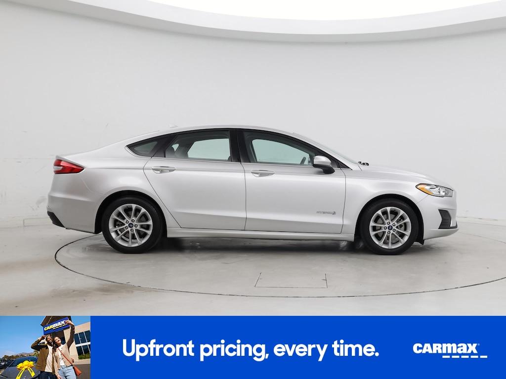 used 2019 Ford Fusion Hybrid car, priced at $17,998