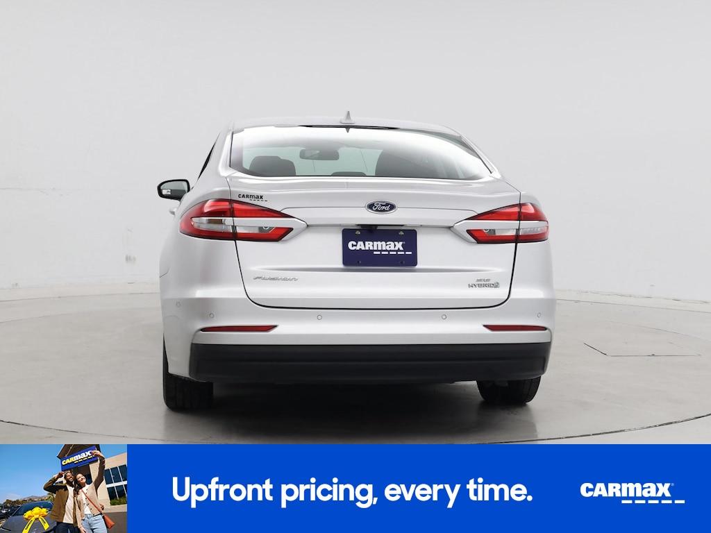 used 2019 Ford Fusion Hybrid car, priced at $17,998