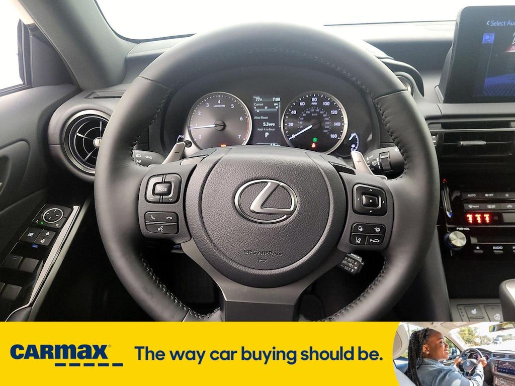 used 2024 Lexus IS 300 car, priced at $42,998