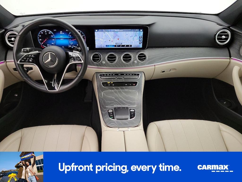 used 2022 Mercedes-Benz E-Class car, priced at $35,998