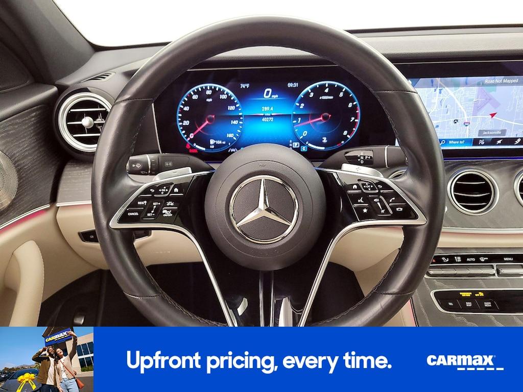 used 2022 Mercedes-Benz E-Class car, priced at $35,998