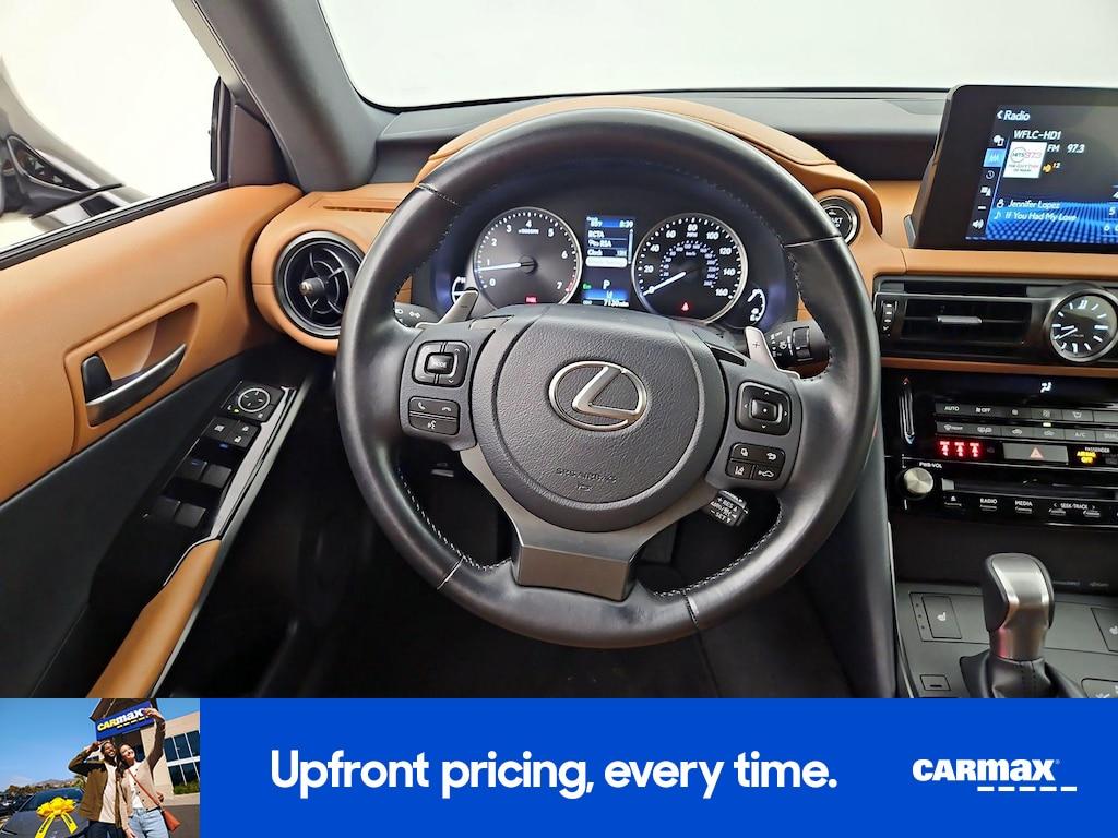 used 2024 Lexus IS 350 car, priced at $42,998