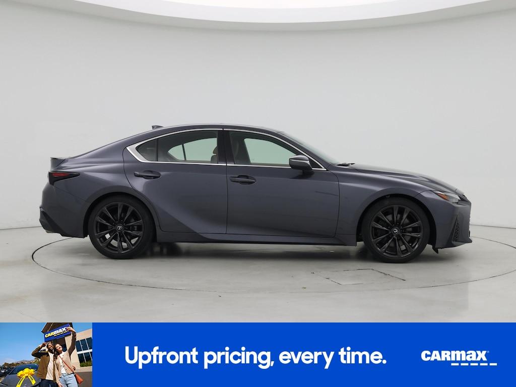 used 2024 Lexus IS 350 car, priced at $42,998