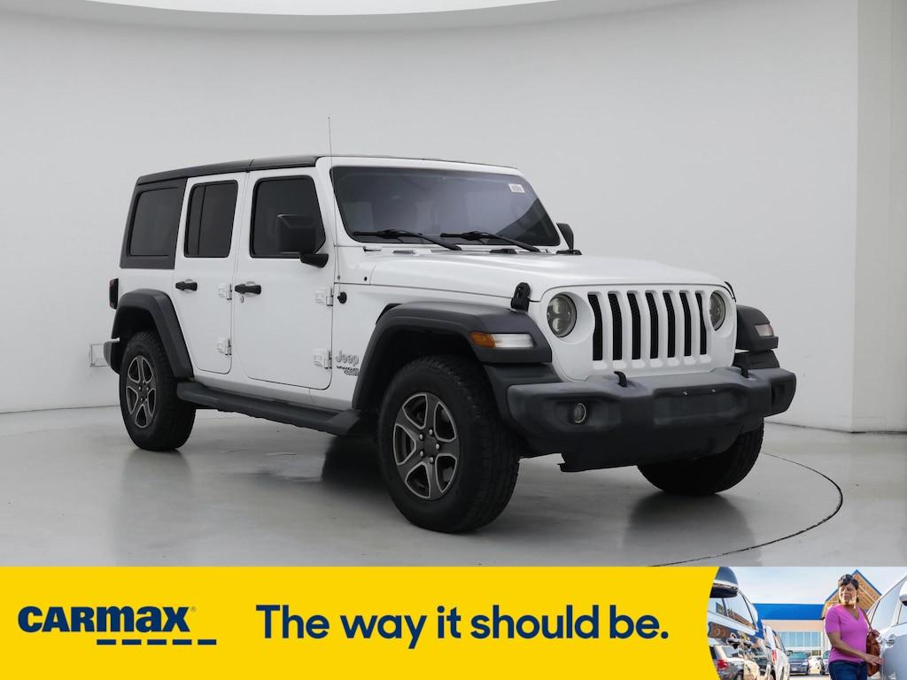 used 2019 Jeep Wrangler car, priced at $27,998