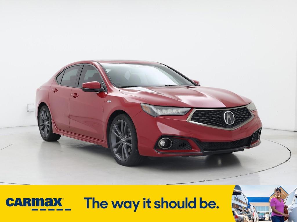 used 2018 Acura TLX car, priced at $18,998