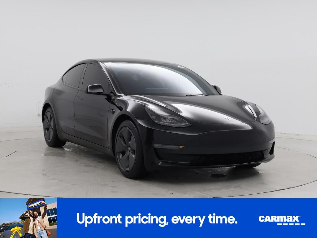 used 2022 Tesla Model 3 car, priced at $27,998