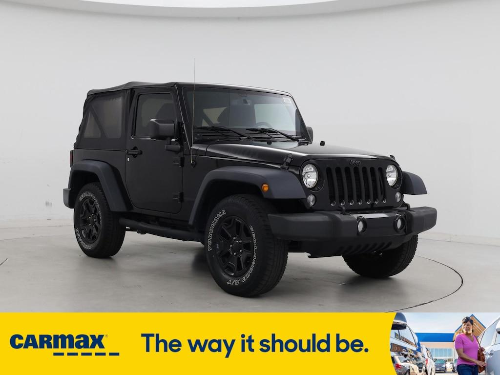 used 2015 Jeep Wrangler car, priced at $21,998