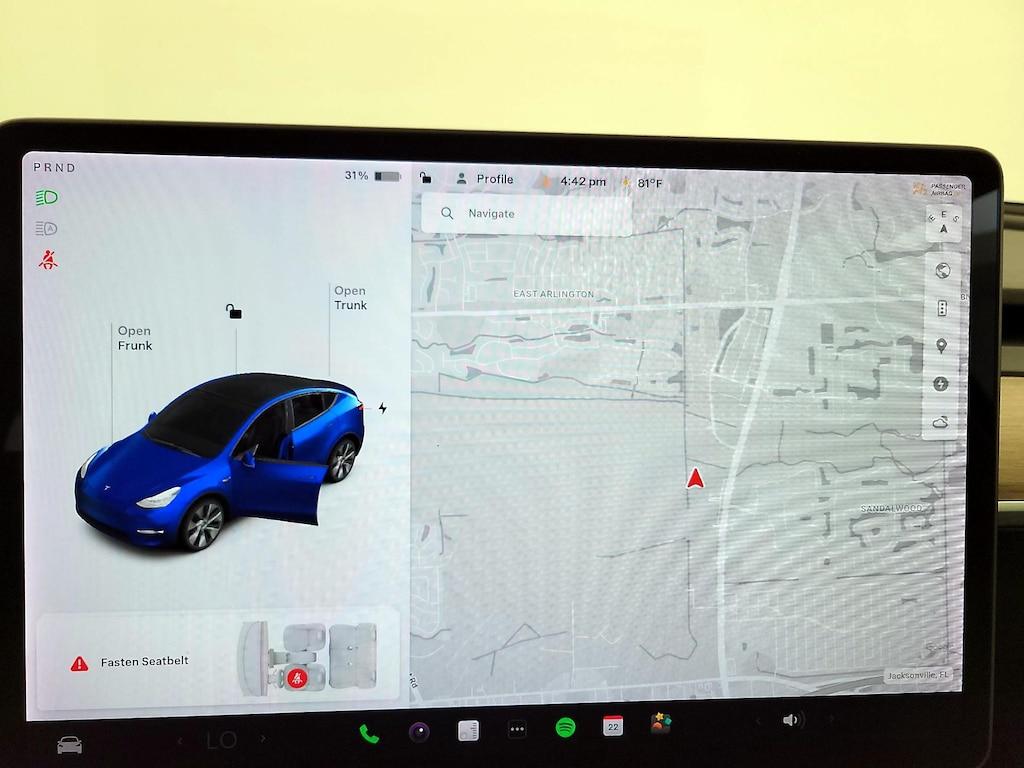 used 2021 Tesla Model Y car, priced at $27,998