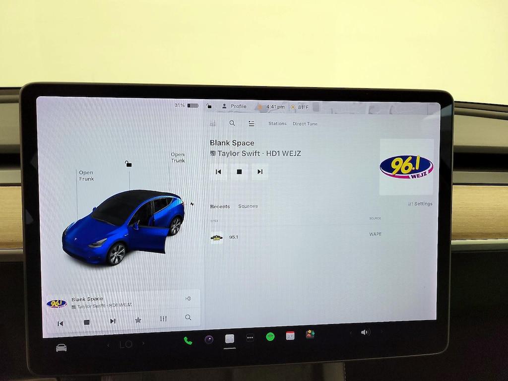 used 2021 Tesla Model Y car, priced at $27,998