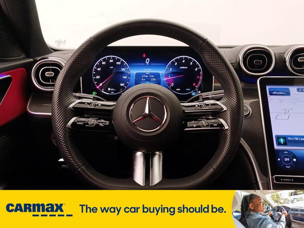 used 2023 Mercedes-Benz C-Class car, priced at $43,998