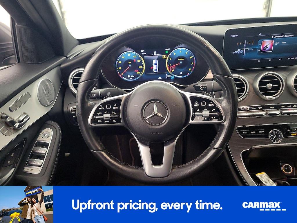 used 2021 Mercedes-Benz C-Class car, priced at $24,998