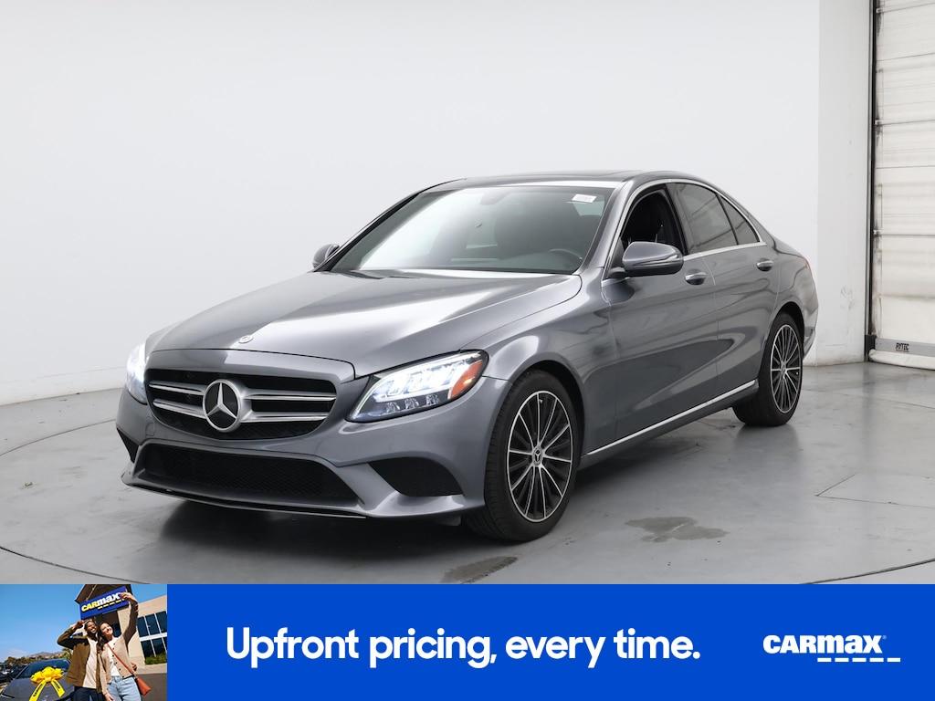 used 2021 Mercedes-Benz C-Class car, priced at $24,998