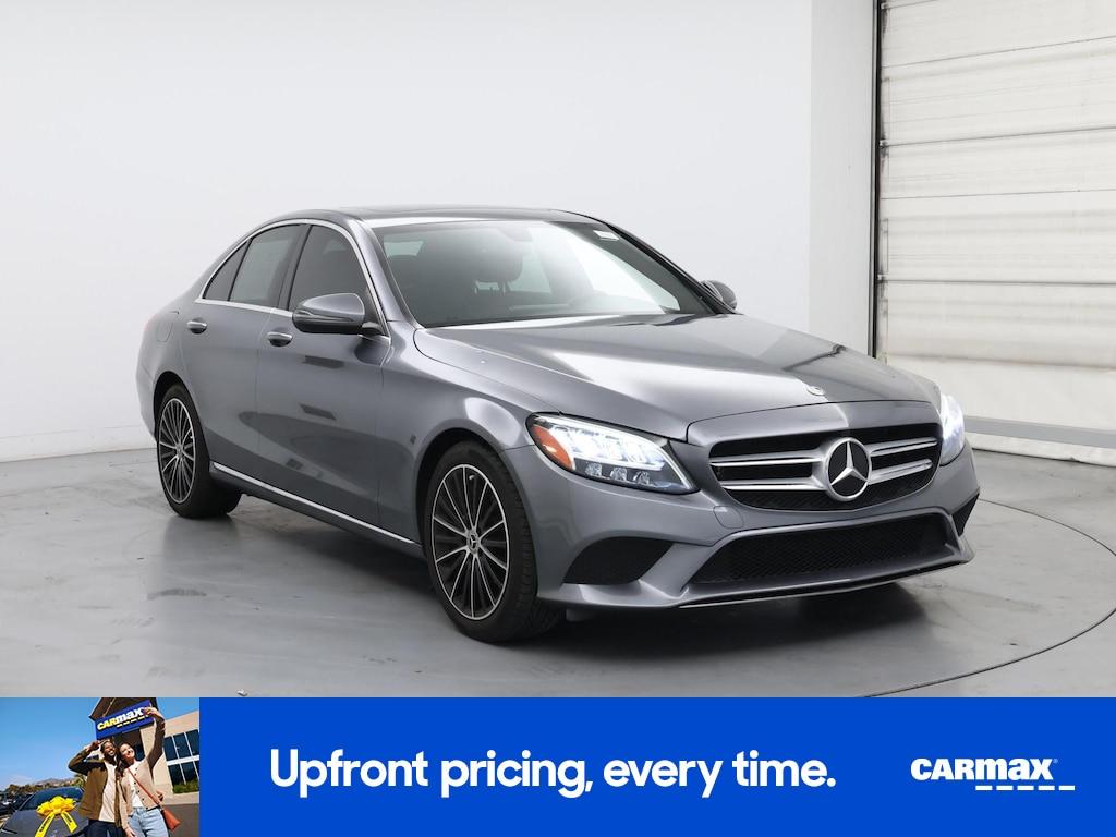 used 2021 Mercedes-Benz C-Class car, priced at $24,998