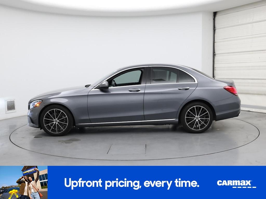 used 2021 Mercedes-Benz C-Class car, priced at $24,998