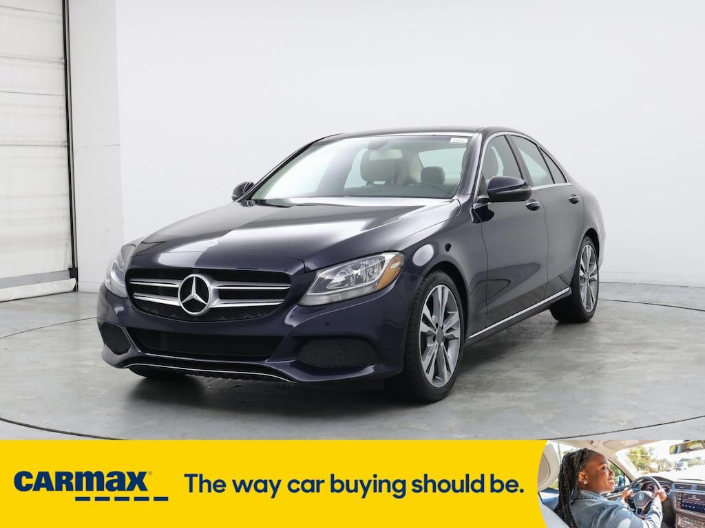 used 2017 Mercedes-Benz C-Class car, priced at $17,998