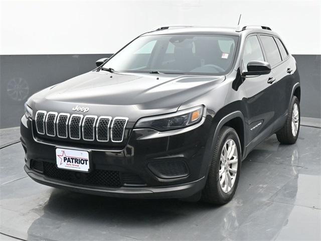 used 2021 Jeep Cherokee car, priced at $17,500