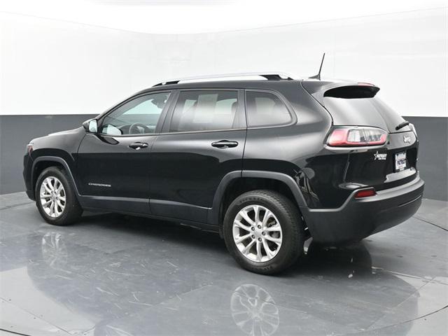 used 2021 Jeep Cherokee car, priced at $17,500