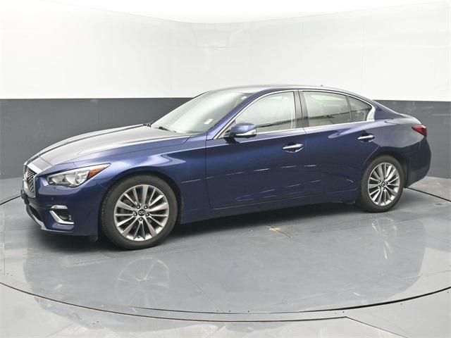 used 2022 INFINITI Q50 car, priced at $28,700