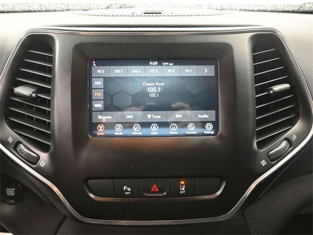 used 2021 Jeep Cherokee car, priced at $18,900