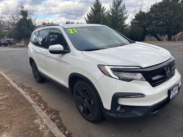 used 2021 Honda Pilot car, priced at $32,491