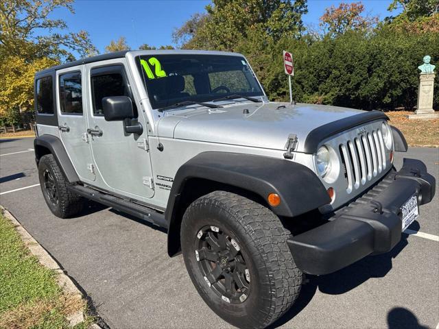 used 2012 Jeep Wrangler Unlimited car, priced at $14,591