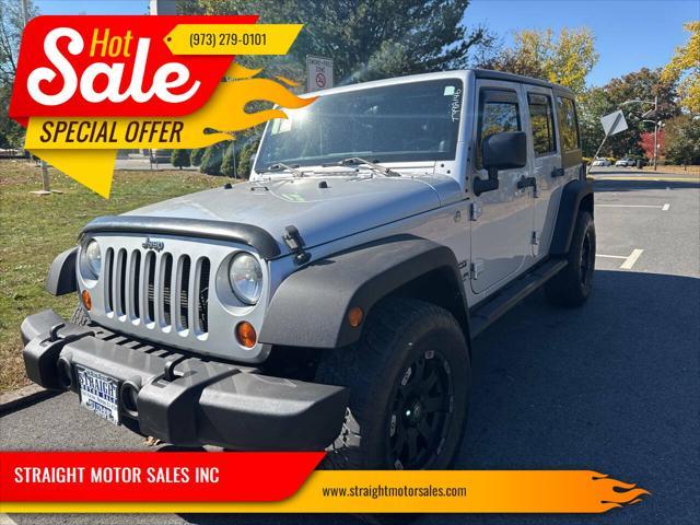 used 2012 Jeep Wrangler Unlimited car, priced at $14,591