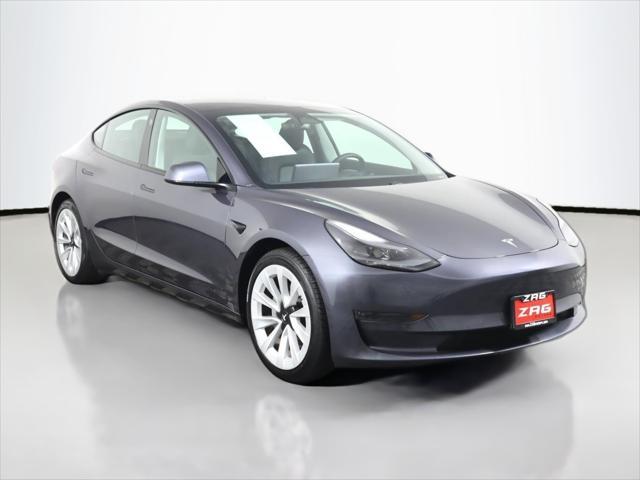 used 2021 Tesla Model 3 car, priced at $27,495