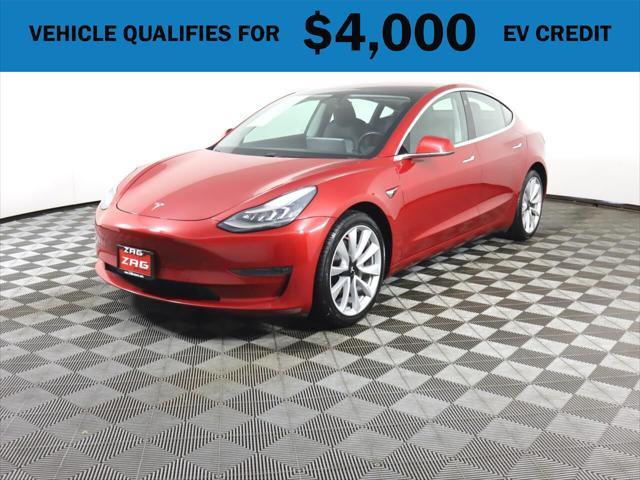 used 2018 Tesla Model 3 car, priced at $24,995