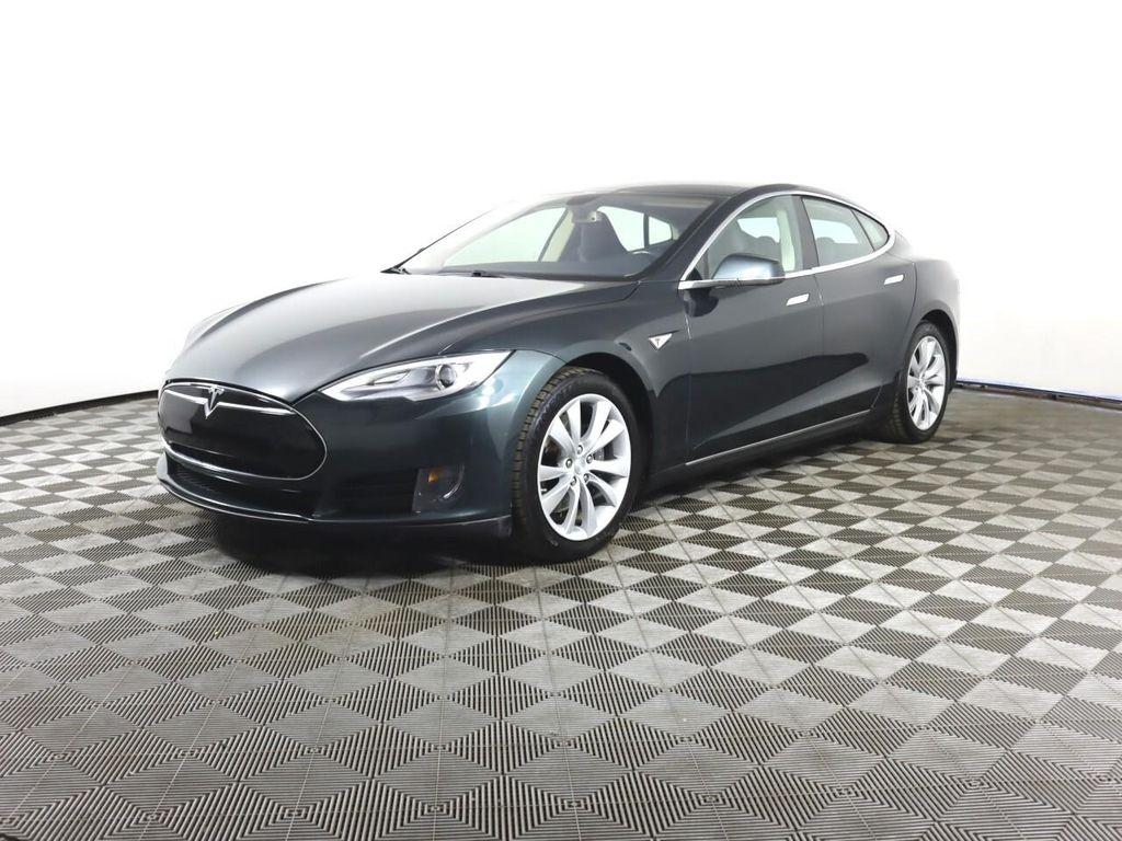used 2014 Tesla Model S car, priced at $17,995