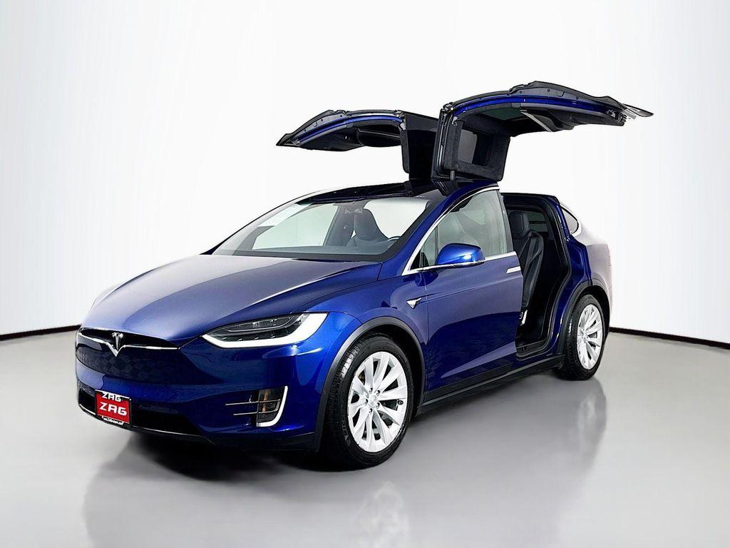 used 2017 Tesla Model X car, priced at $29,995