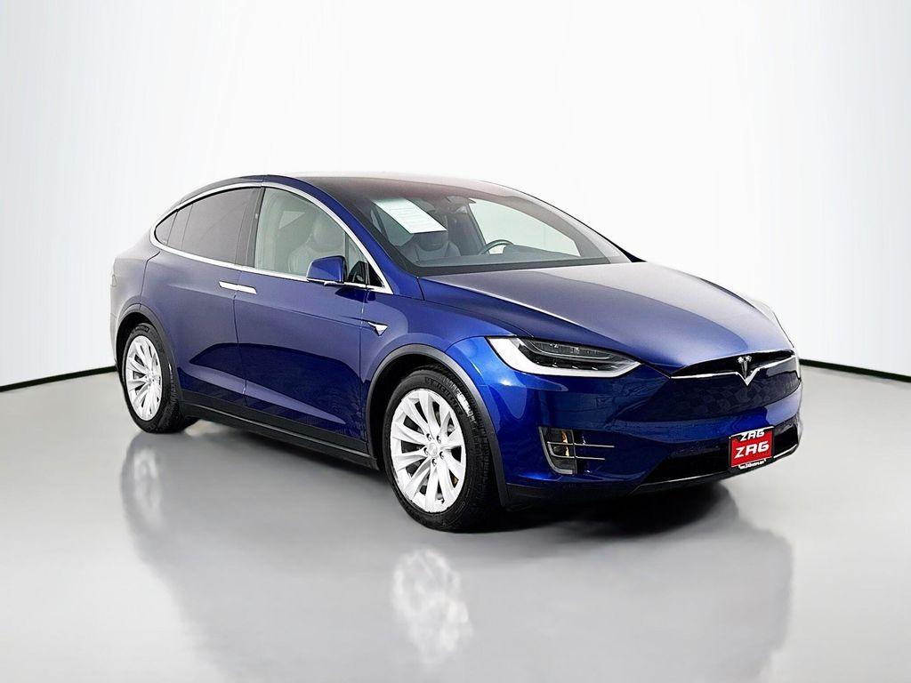 used 2017 Tesla Model X car, priced at $29,995