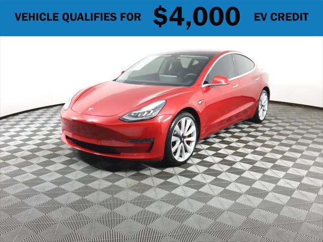 used 2018 Tesla Model 3 car, priced at $24,995