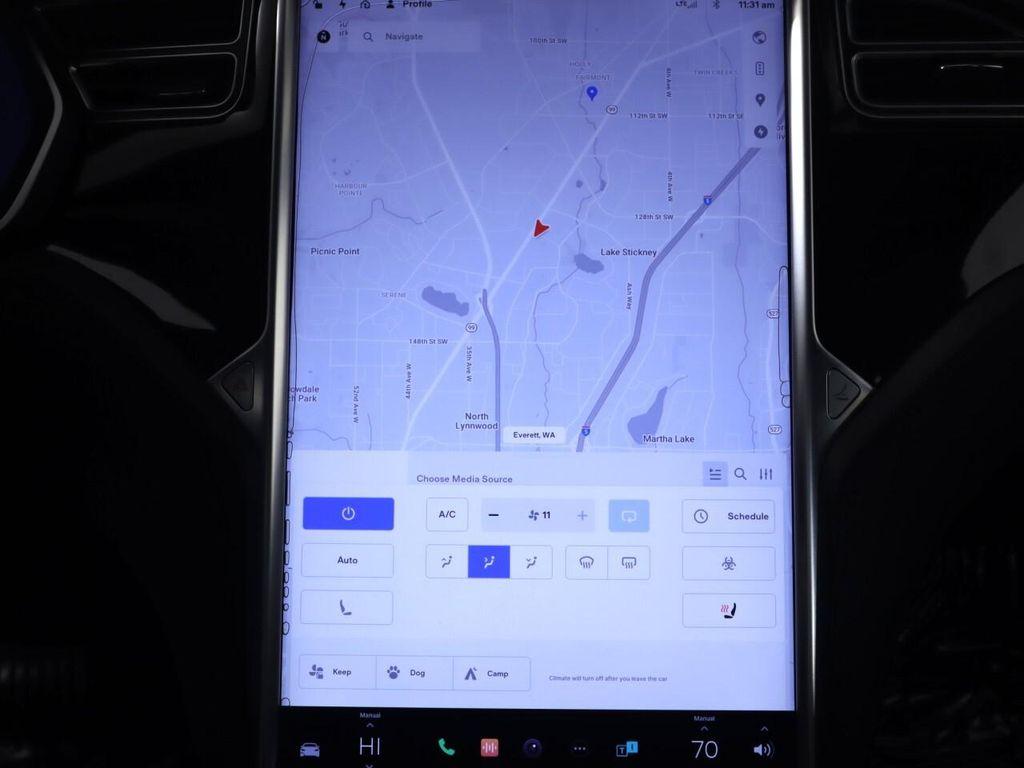 used 2016 Tesla Model S car, priced at $21,995