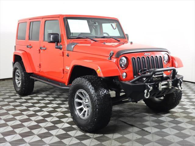 used 2015 Jeep Wrangler Unlimited car, priced at $19,995