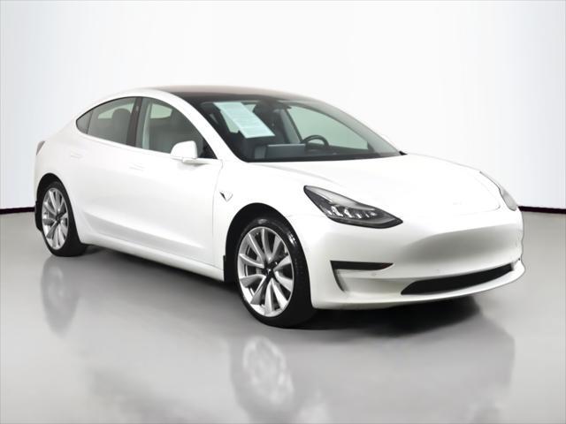 used 2018 Tesla Model 3 car, priced at $21,995