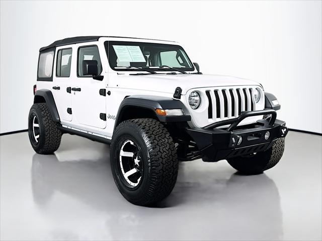 used 2018 Jeep Wrangler Unlimited car, priced at $26,995