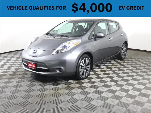 used 2015 Nissan Leaf car, priced at $13,995