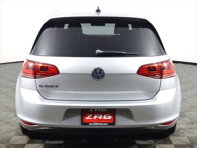 used 2016 Volkswagen e-Golf car, priced at $18,995