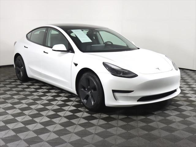 used 2021 Tesla Model 3 car, priced at $26,695