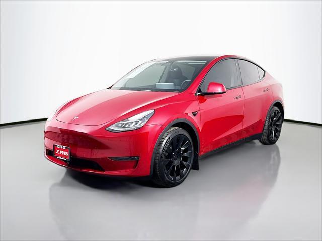 used 2021 Tesla Model Y car, priced at $29,995