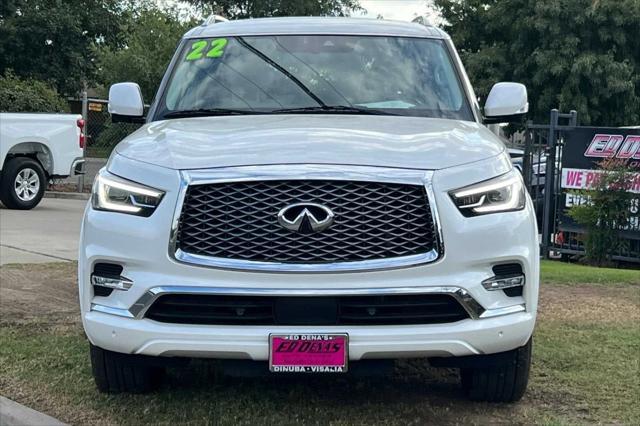 used 2022 INFINITI QX80 car, priced at $39,899