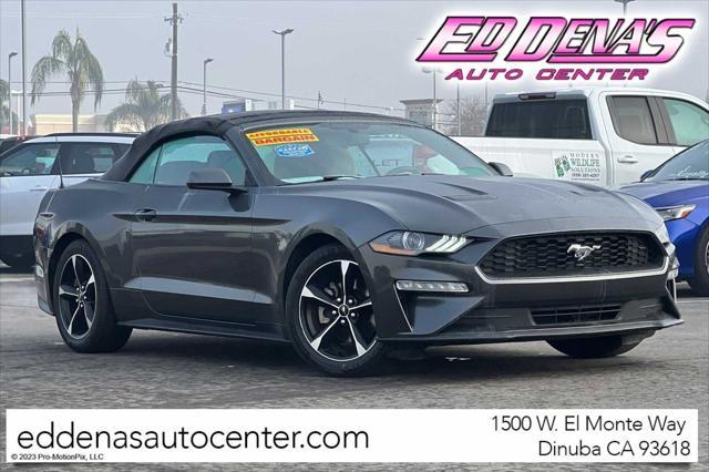 used 2018 Ford Mustang car, priced at $17,151