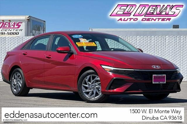 used 2024 Hyundai Elantra HEV car, priced at $24,887