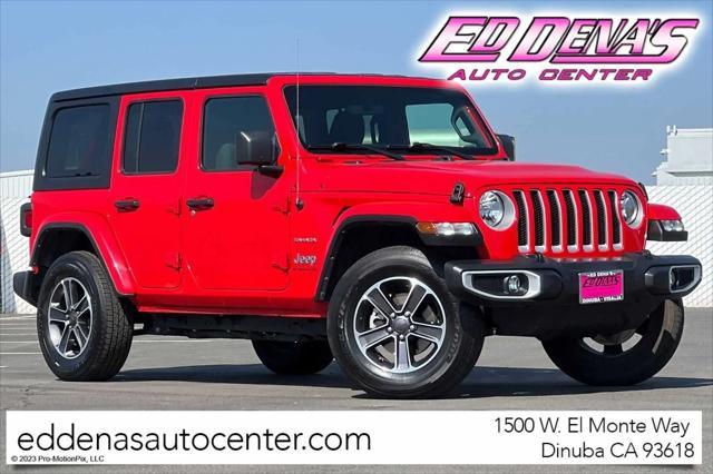 used 2023 Jeep Wrangler car, priced at $35,788