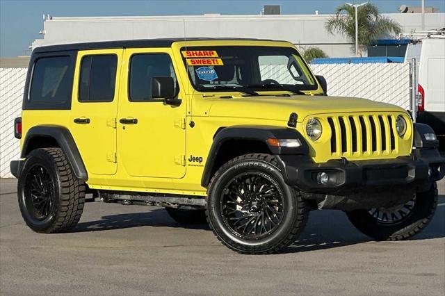 used 2023 Jeep Wrangler car, priced at $35,998