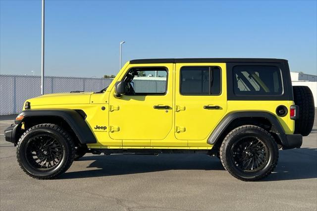 used 2023 Jeep Wrangler car, priced at $35,998