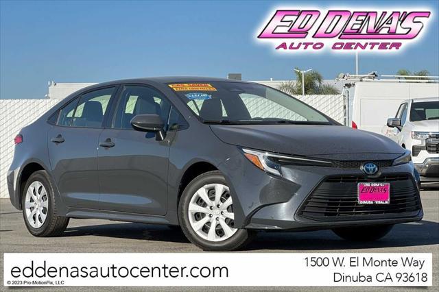 used 2023 Toyota Corolla Hybrid car, priced at $25,937